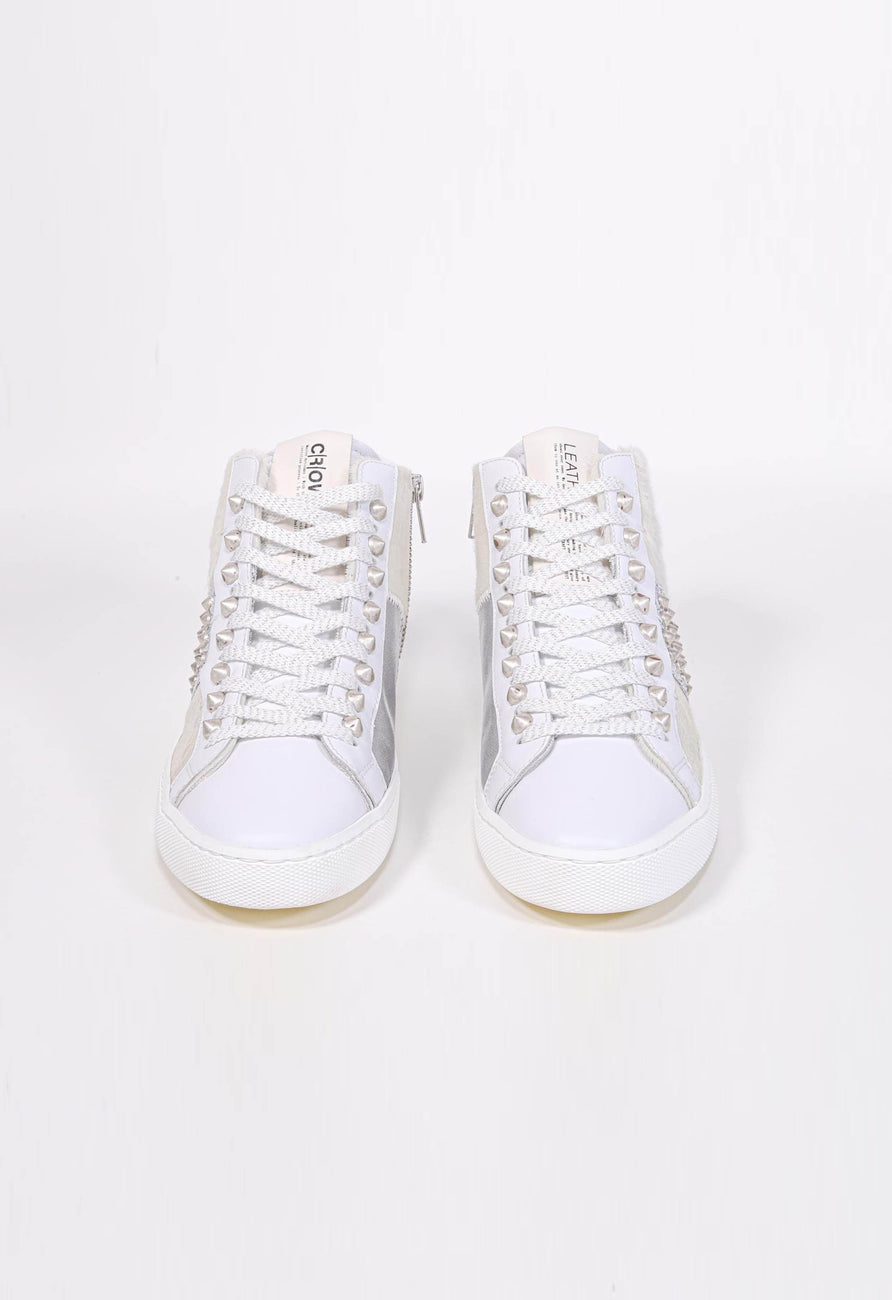 Leather Crown M_LC06_20101 white sneakers for men